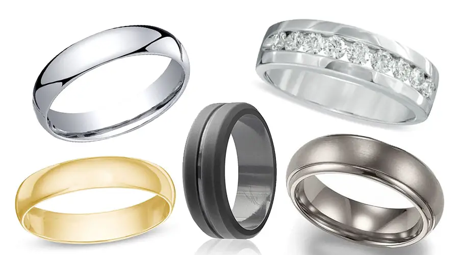 Top 6 Popular Types Of Wedding Bands For Men - Diamond Masters ...